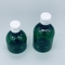 สีเขียวเข้มที่ว่างเปล่าขายส่ง 50ml 100ml 150ml ขวดแชมพูแบบกำหนดเองกลม PET เครื่องสำอางขวดพลาสติกปั๊ม